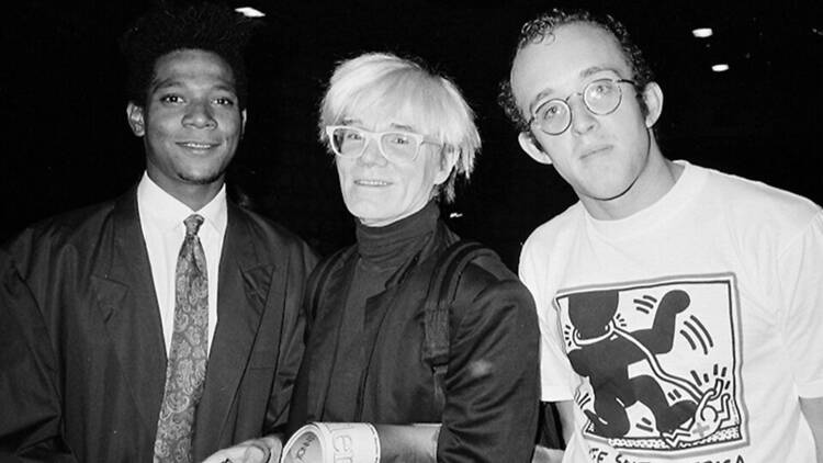 Warhol, Basquiat, Haring. 