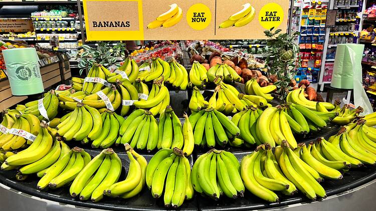 Bananas Bananas in supermarket