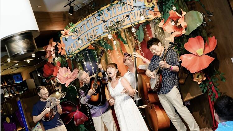 Follow six days of bluegrass and old-time music