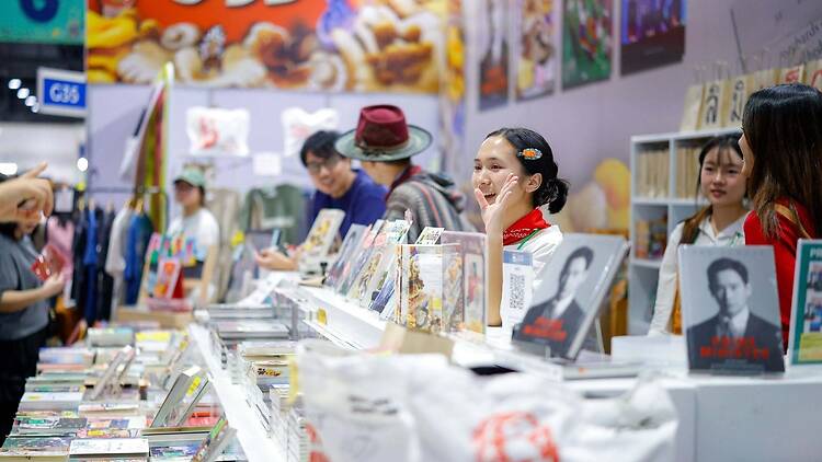 Browse fiction, BL and comics at Book Expo Thailand
