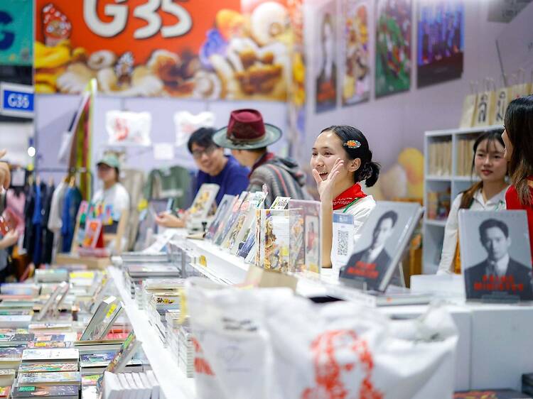 Browse fiction, BL and comics at Book Expo Thailand