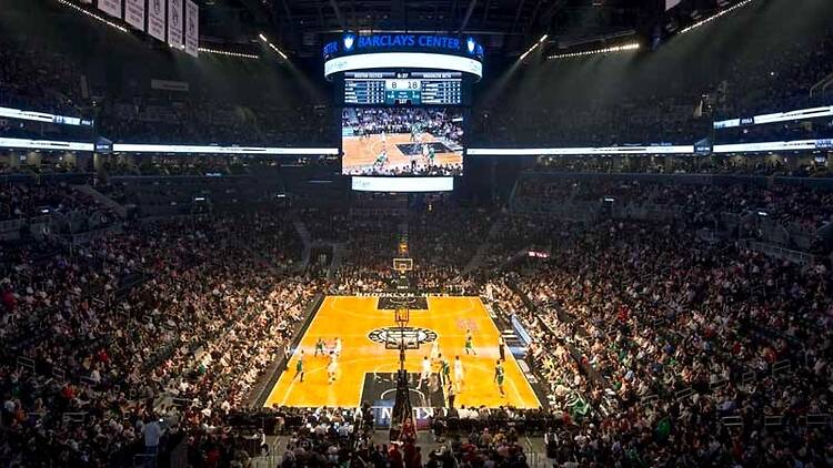 Brooklyn Nets at the Barclays Center Brooklyn Nets at the Barclays Center