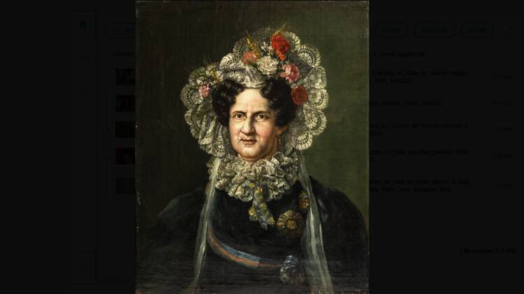 Retrato de Carlota Joaquina