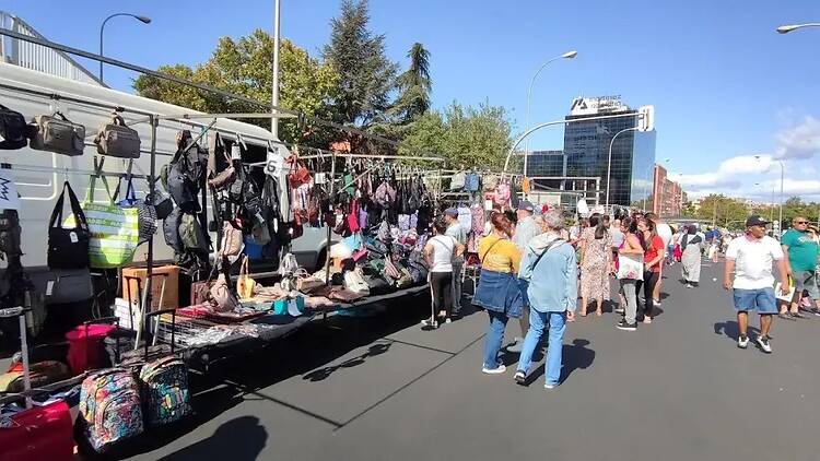 Mercadillo de Plaza de Castilla