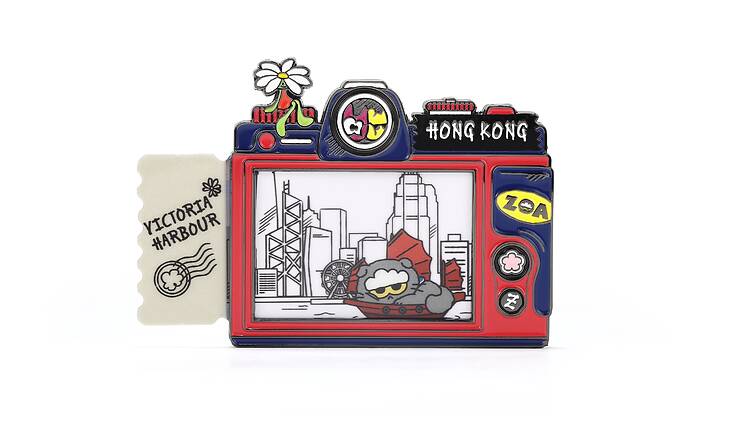 Zo&Friends Zo&Friends 香港限定金屬磁石貼