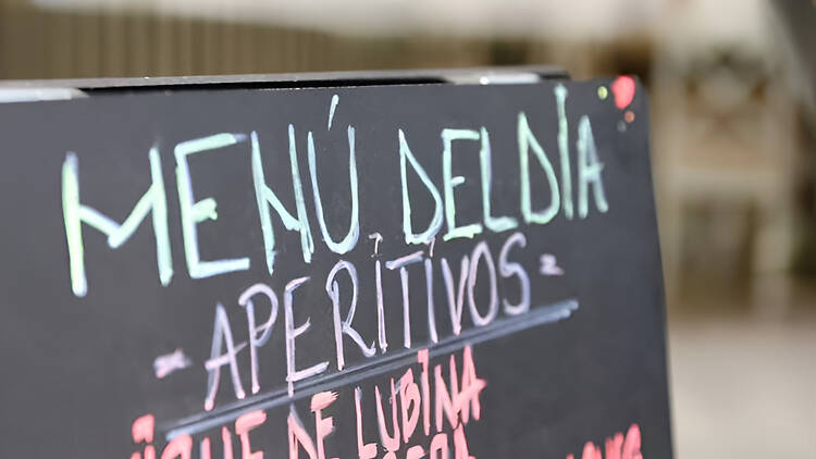 Menú del día Menú del día