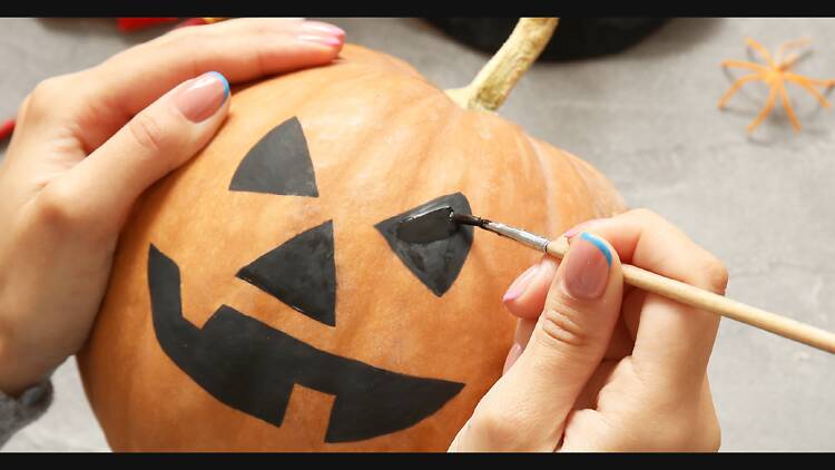 PUMPKINS & POUR DECISIONS: A PUMPKIN PAINTING PARTY PUMPKINS & POUR DECISIONS: A PUMPKIN PAINTING PARTY