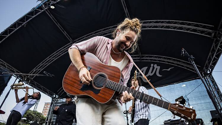 Jeremy Loops lights up the stage at Cape Open Air Jeremy Loops lights up the stage at Cape Open Air