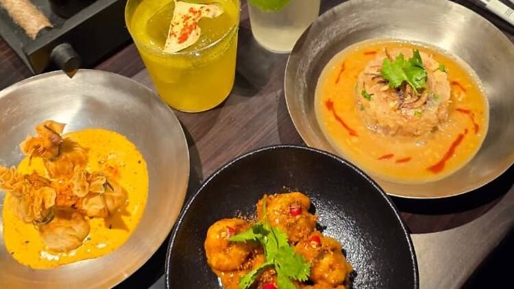 The modern Thai spread at Nam
