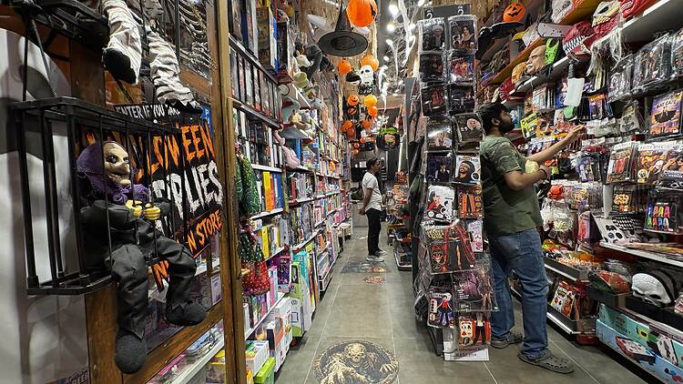 Inside the Allied store