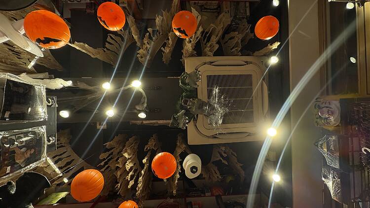Ceiling of the store