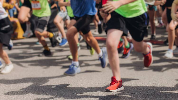 Marathon runners