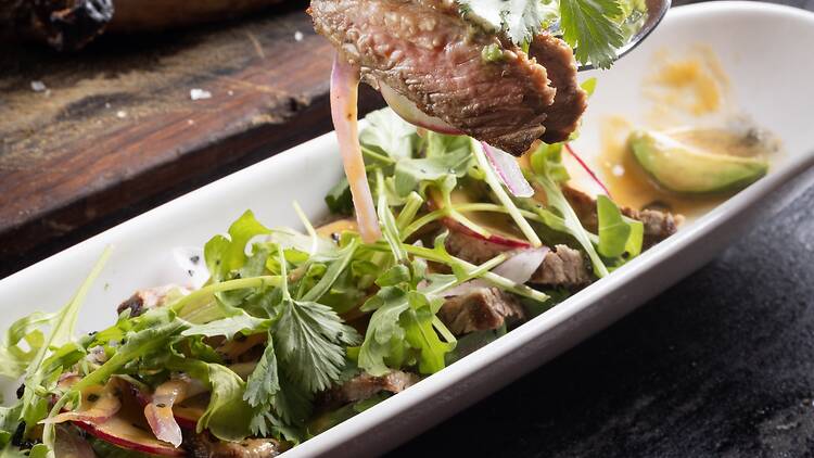 Ribeye aguachile at The Mexican