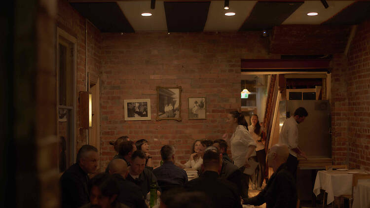 A busy dining room at The Pontian Club