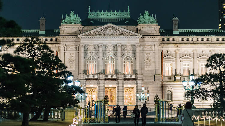 Akasaka’s State Guesthouse is hosting an after-hours illumination event with live music and an outdoor café Akasaka’s State Guesthouse is hosting an after-hours illumination event with live music and an outdoor café