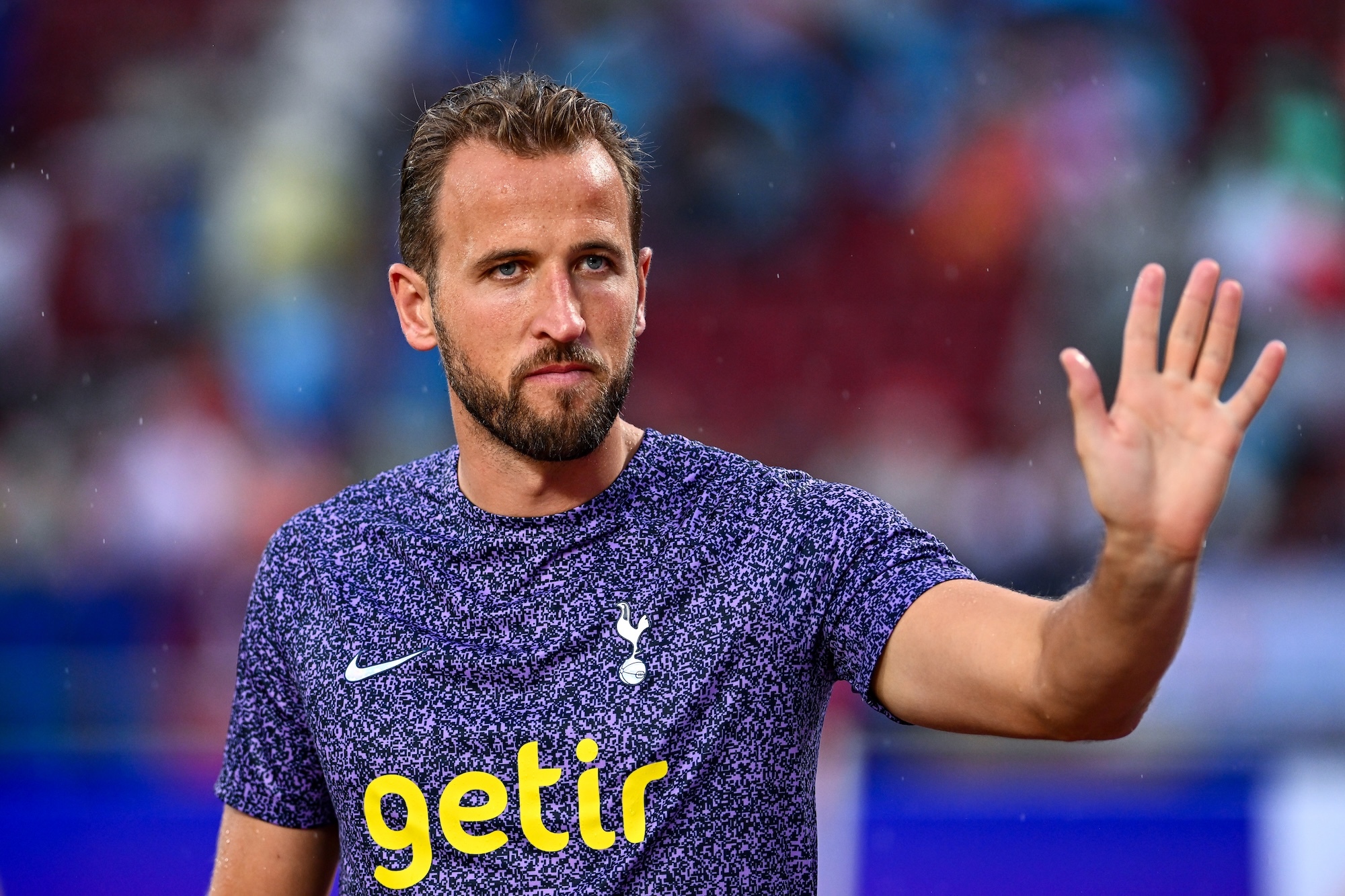 The Empire State Building lit up for the best footballer in the world this week—watch his emotional speech here