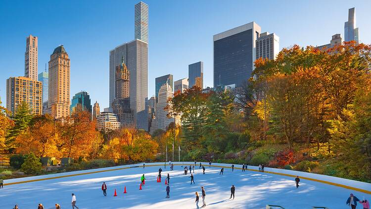 Wollman Rink in autumn Wollman Rink in autumn