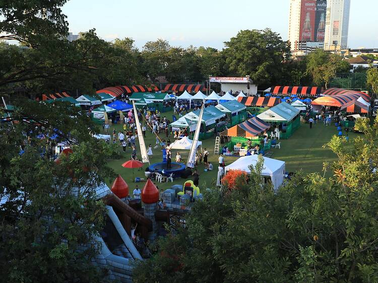 Grab lunch, play fairground games and try your luck at Ploenchit Fair Grab lunch, play fairground games and try your luck at Ploenchit Fair