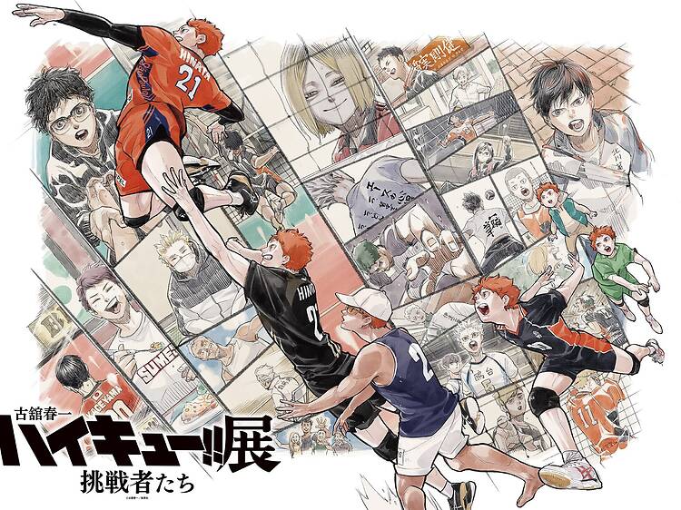 古舘春一 ハイキュー!!展 挑戦者たち 古舘春一 ハイキュー!!展 挑戦者たち