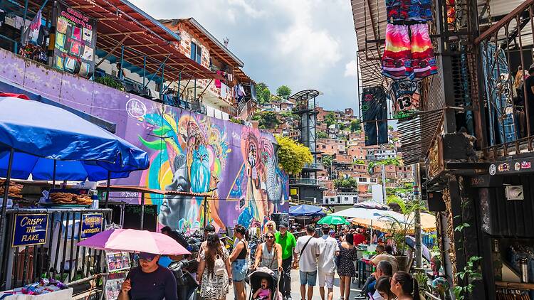 Comunas 13 in Medellin, Colombia Comunas 13 in Medellin, Colombia