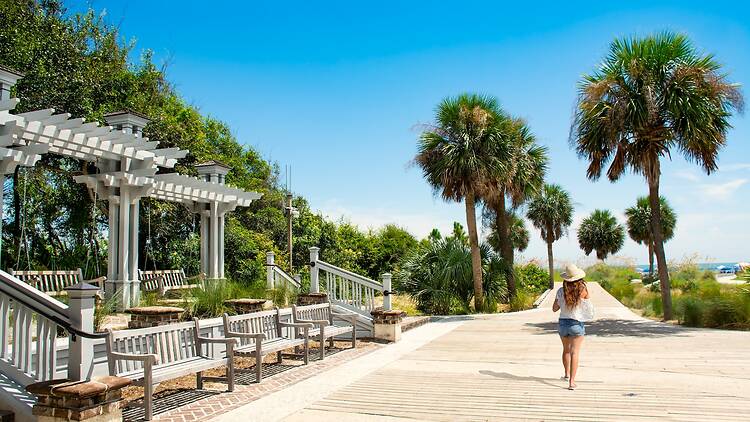 Coligny Beach Park on Hilton Head Island, South Carolina Coligny Beach Park on Hilton Head Island, South Carolina