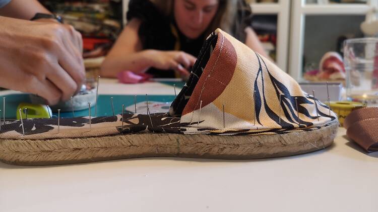 Taller de alpargatas