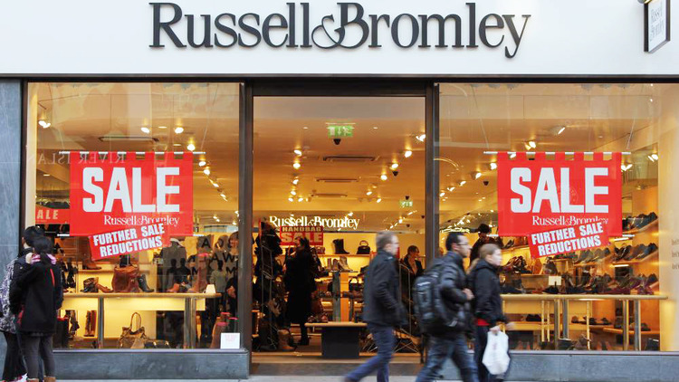 Russell and bromley sale on sale uk