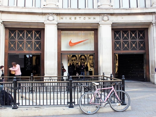 Shopping in Regent Street, London