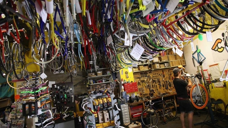 Brick Lane Bikes Shopping in Shoreditch London