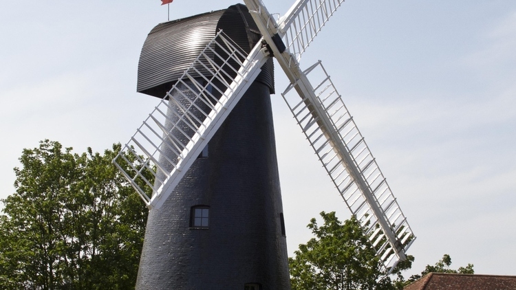 Explore a real working windmill, £5