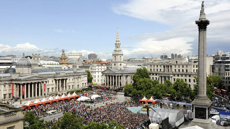 West End Live, Trafalgar Square, 2012