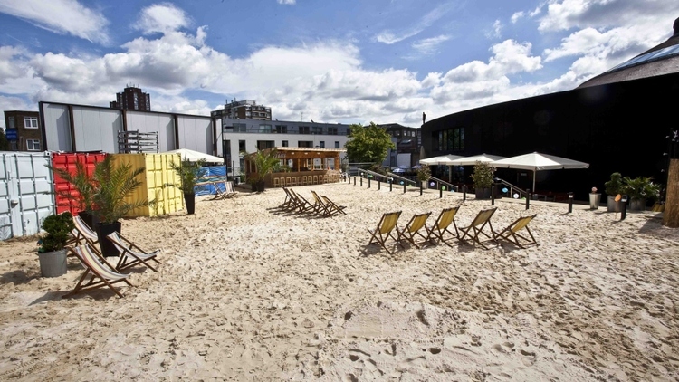 Camden Beach, Roundhouse. Images © Stuart Leech