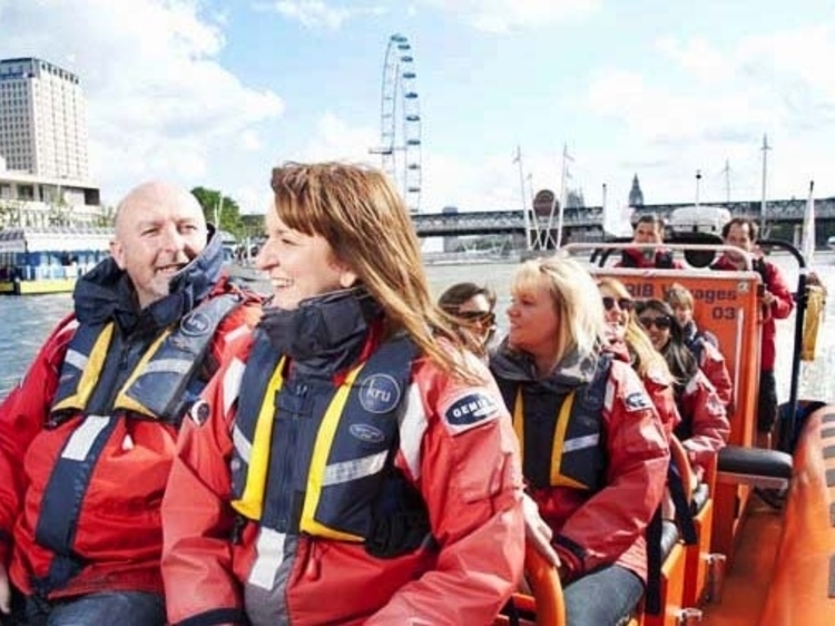 London RIB boat party