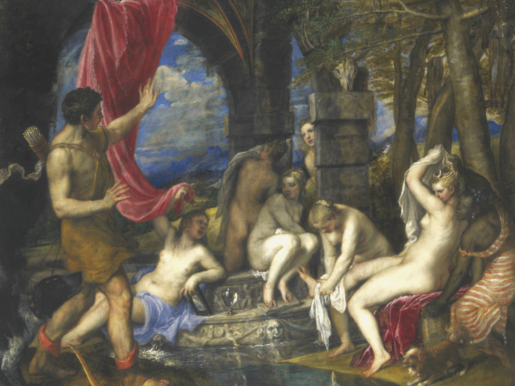'Diana and Actaeon' - Titian