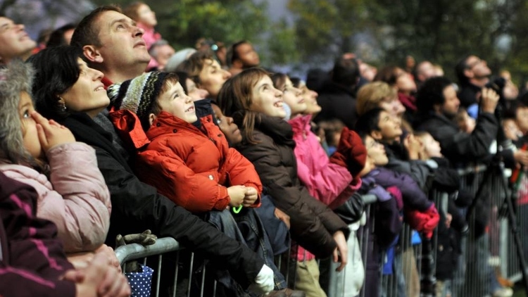 Bonfire night and firework displays in Manchester