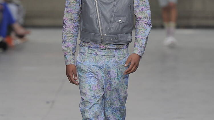 The printed trouser: Agi & Sam