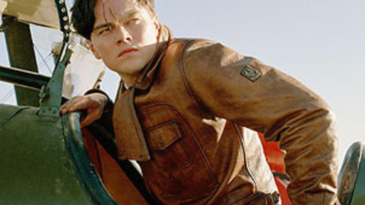 The aviator leather on sale jacket