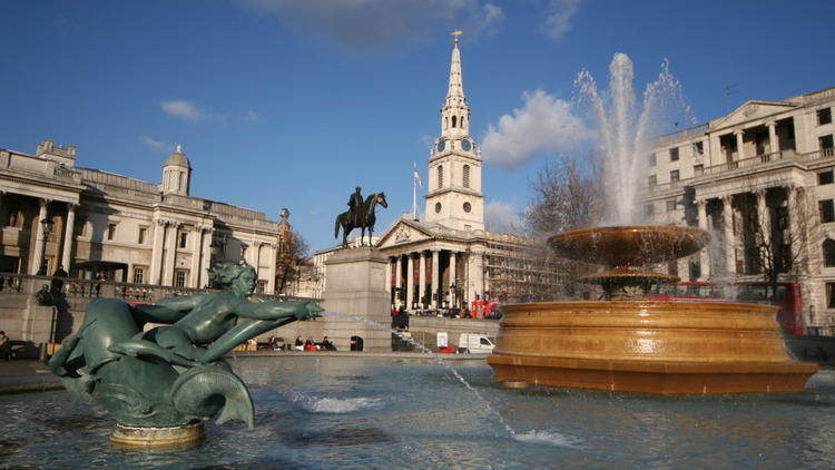 Trafalgar Square Fountains