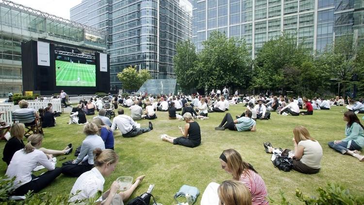 Wimbledon on the big screen
