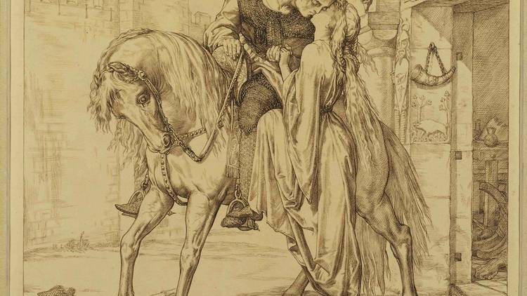 lower res 7 Maclise, Enid and Geraint (Tennyson's Idylls of the King).jpg