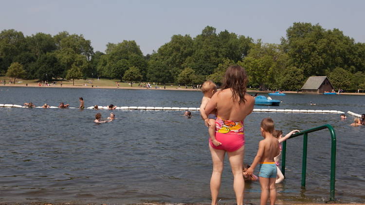 Take a dip in the Serpentine