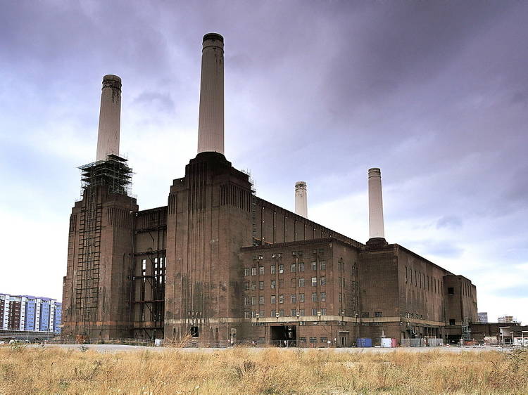 Sunday evening: Battersea Power Station