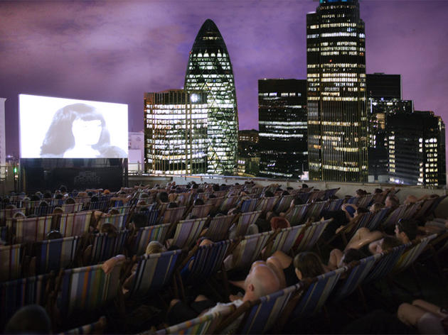 View films alfresco-style View films alfresco-style