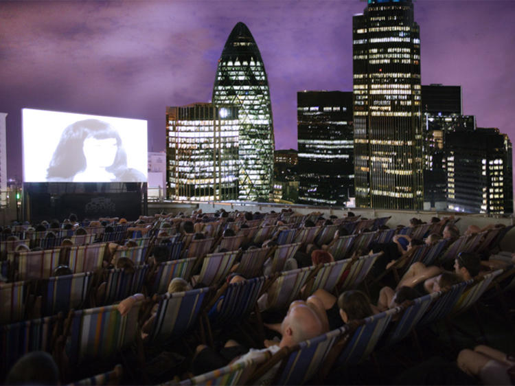 View films alfresco-style