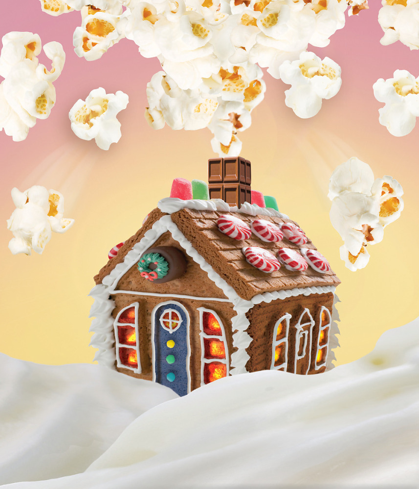 The Giant Edible Gingerbread House in London
