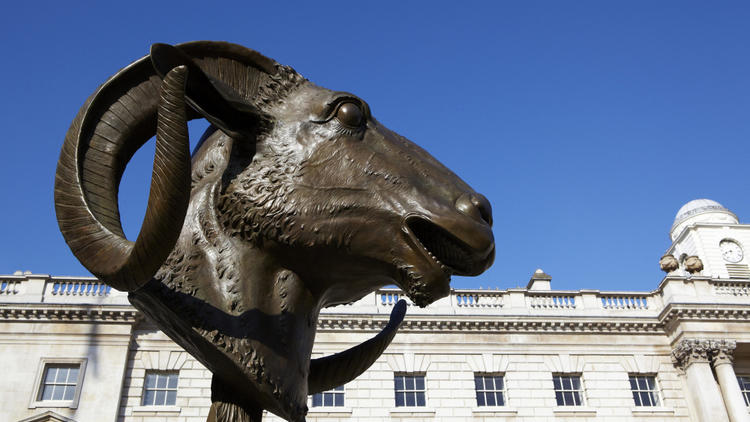 Ai Weiwei l Circle of Animals - Zodiac Heads (Ram) l Somers.jpg