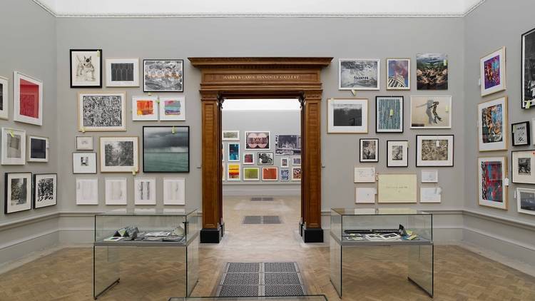 Art col RA Summer ExhibitionView of Gallery II from Gallery I.jpg