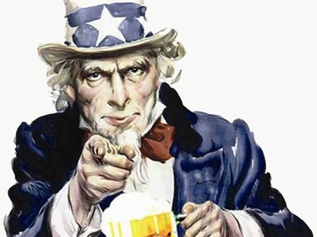 B Bop & American hops - Uncle Sam with ale.JPG B Bop & American hops - Uncle Sam with ale.JPG