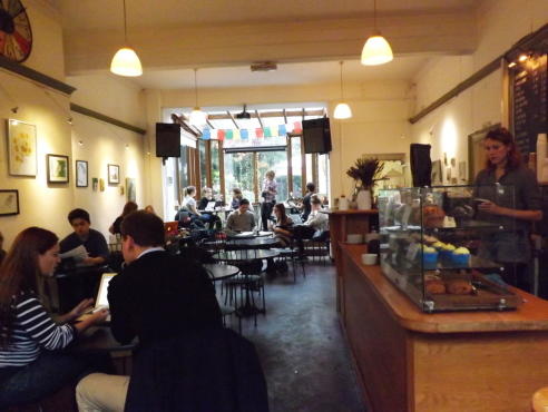 The gallery cafe old ford road london #4