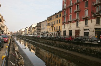 Navigli (canals), Milan, Italy